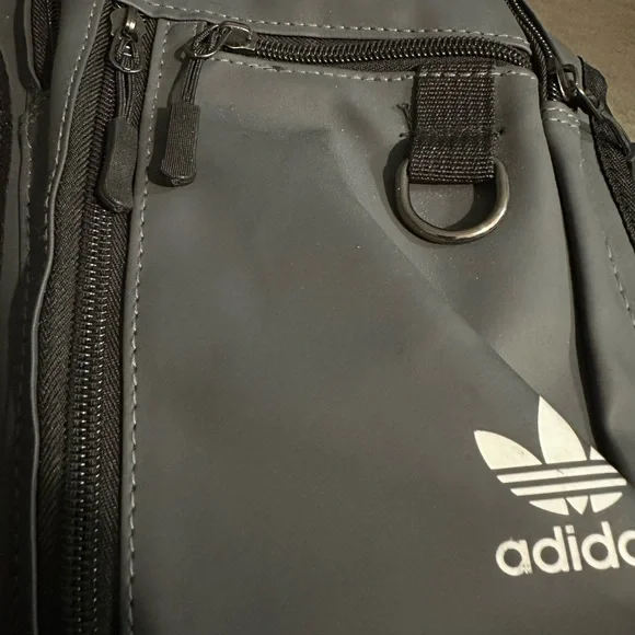 Adidas Black Belt Bag - Picture 2 of 5